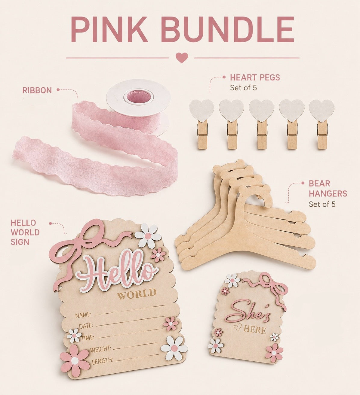 Gift Basket Accessories Bundle